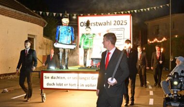 Glehn feiert bei bestem Wetter das Schützenfest