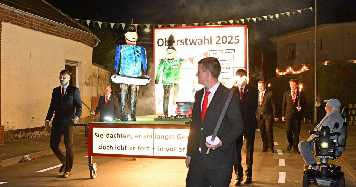 Glehn feiert bei bestem Wetter das Schützenfest