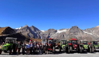 Vize-Weltmeister bei der Traktor-WM am Großglockner
