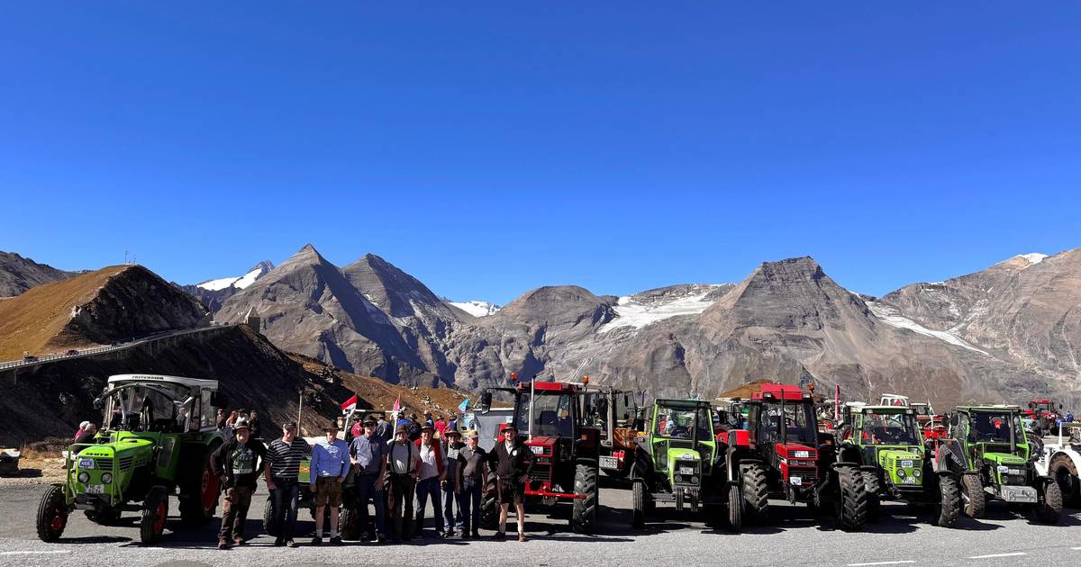 Vize-Weltmeister bei der Traktor-WM am Großglockner