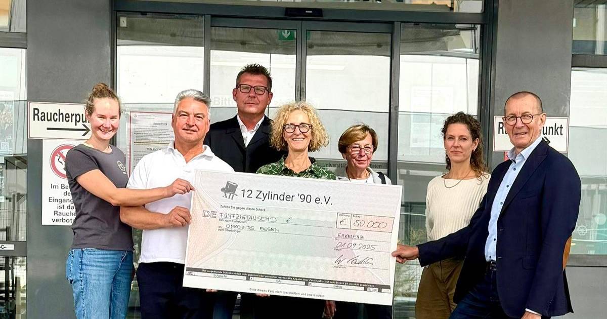 50.000 Euro für Kinderonkologie in Essen