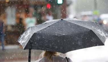 Regen und Wind nach Pützchens Markt in Bonn