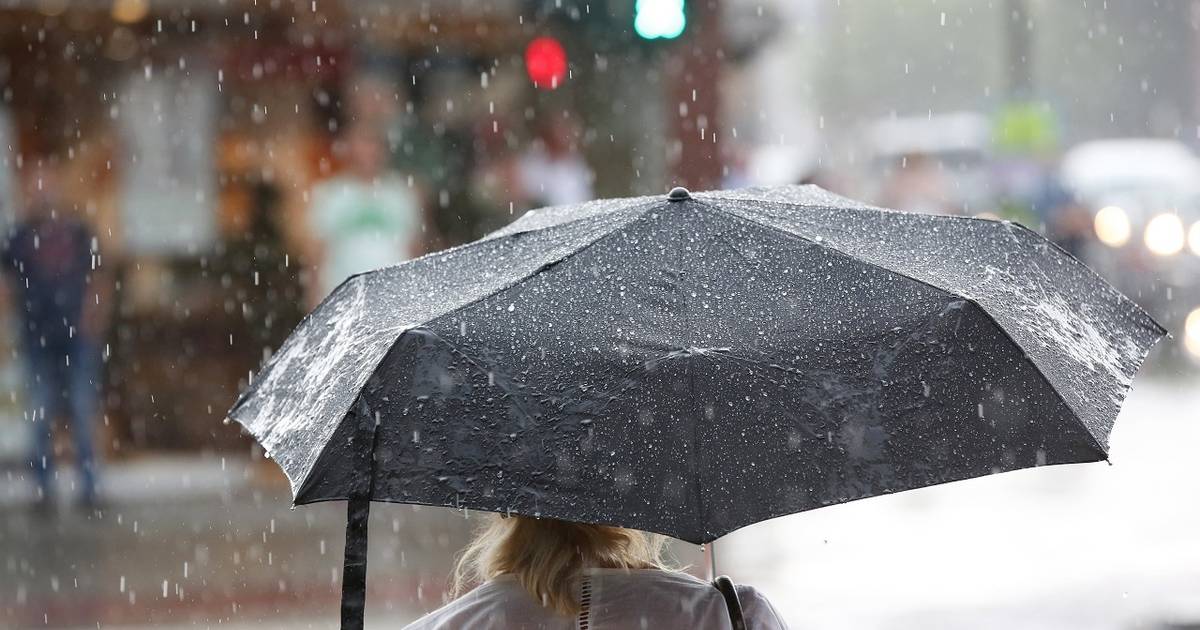 Regen und Wind nach Pützchens Markt in Bonn