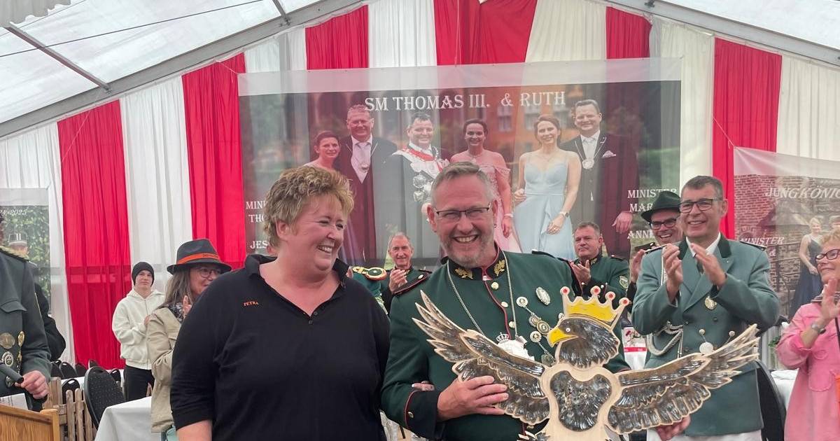 Norbert Schiffer ist neuer Schützenkönig in Vorst
