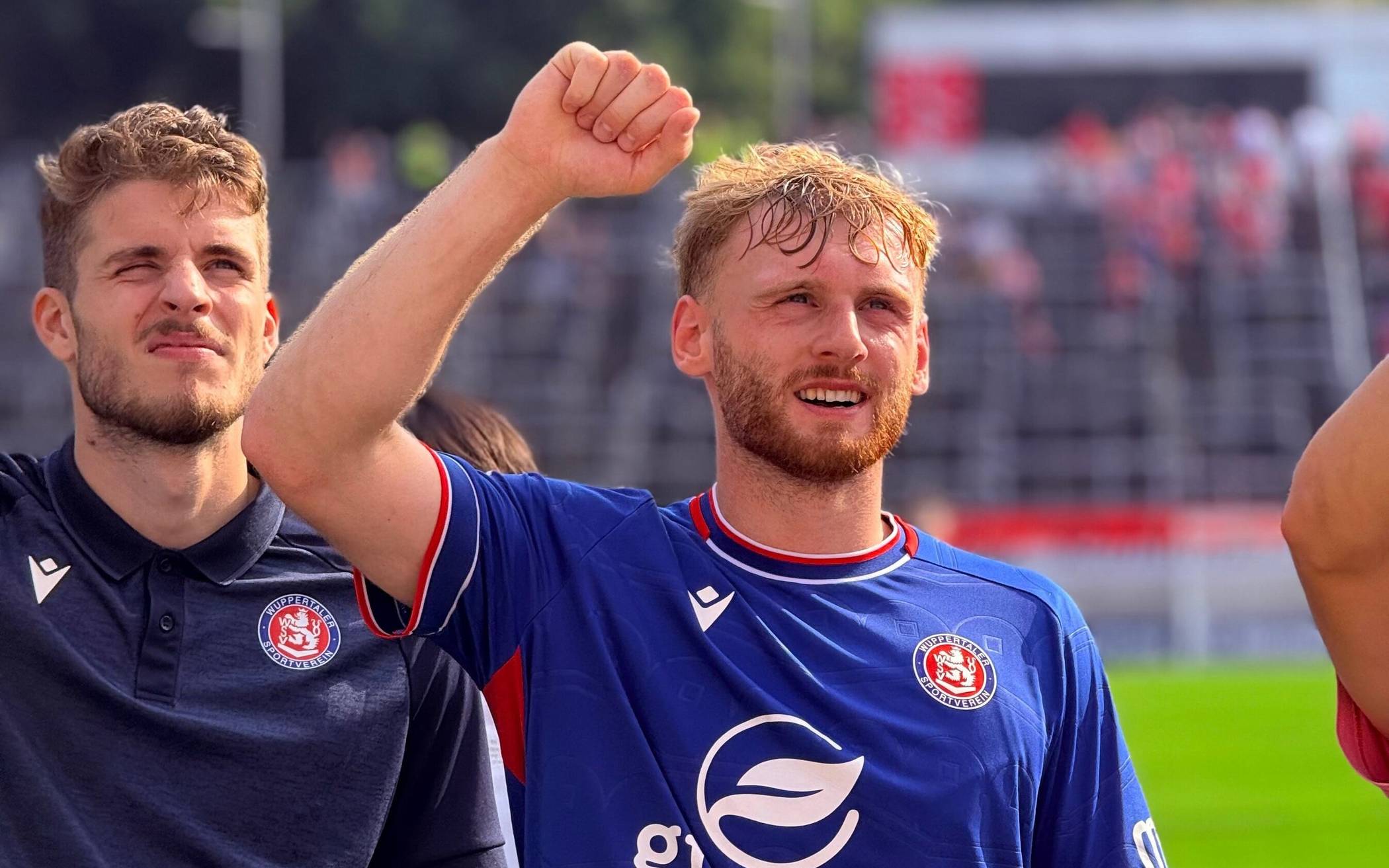  Torschütze Fritz Kleiner sorgte für eine Jubelexplosion bei den Fans.   
