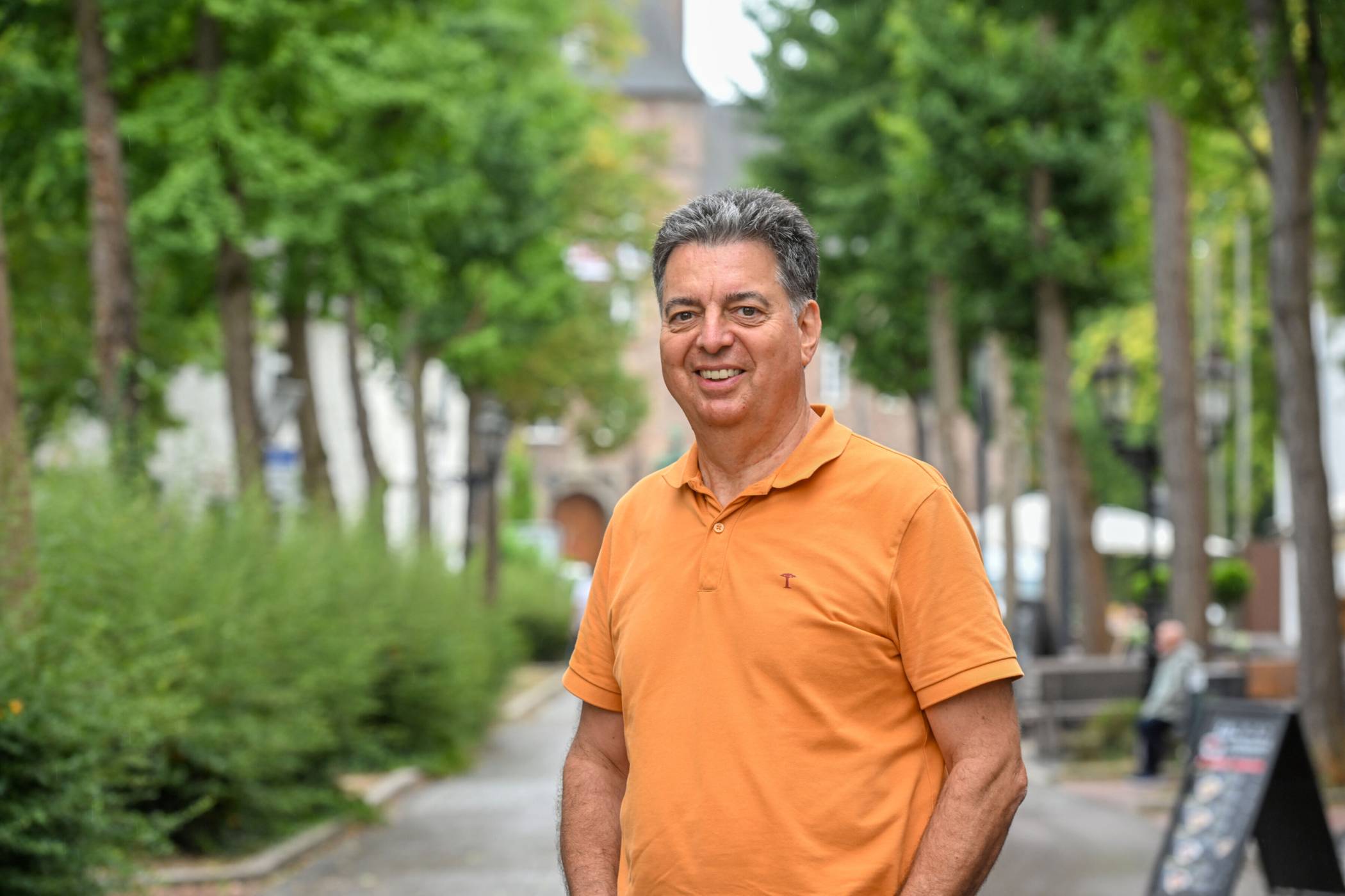  SPD-Kandidat Mark Rosendahl.  