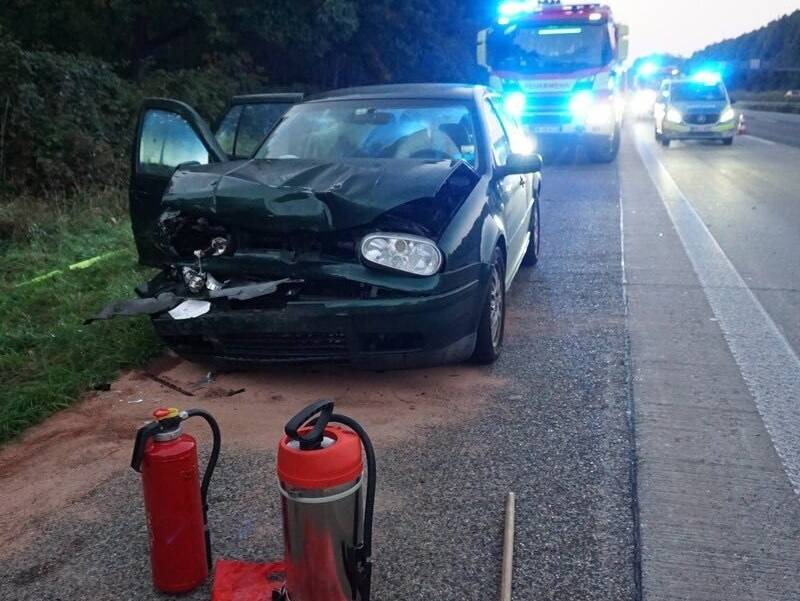 Unfall A 3 - Feuerwehr Ratingen im Einsatz