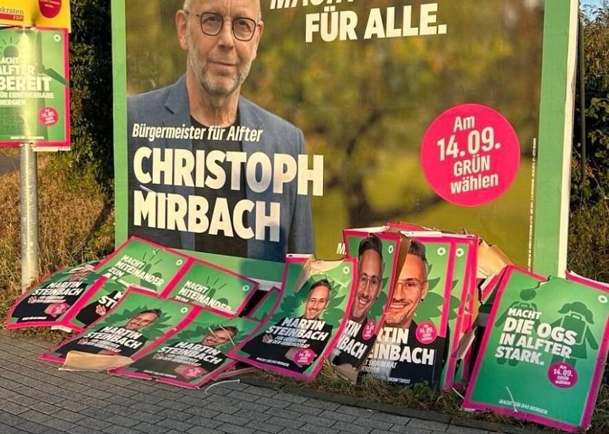 Alfterer Grüne beklagen Einschüchterungsversuche