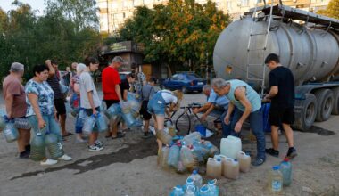 Im besetzten Donbass wird das Wasser knapp
