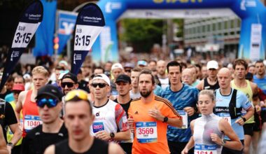 Nordrhein-Westfalen: Neuer Rekord: 12.000 Läufer beim Marathon in Münster gestartet