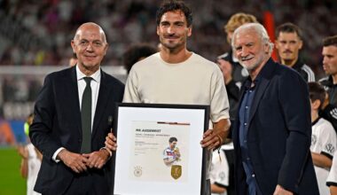 Bei WM-Qualifikation in Köln: Mats Hummels offiziell vom DFB verabschiedet