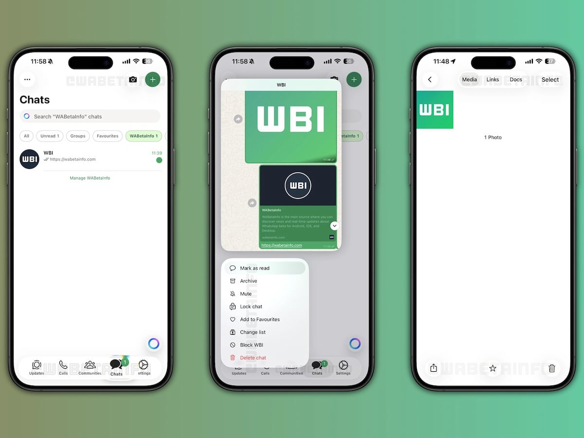 WhatsApp bekommt Liquid-Glass-Design von iOS 26