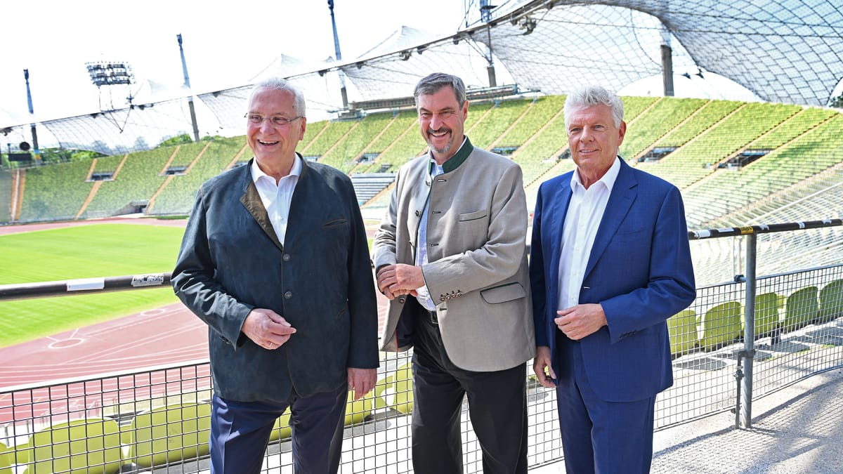Söder, Reiter und Herrmann stellen Bewerbung vor