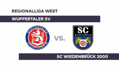 Wuppertaler SV - SC Wiedenbrück 2000: Wuppertal unter Druck - Regionalliga West