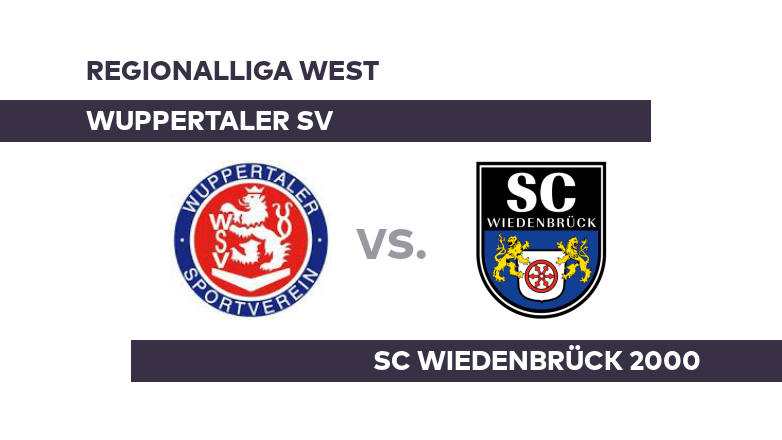 Wuppertaler SV - SC Wiedenbrück 2000: Wuppertal unter Druck - Regionalliga West