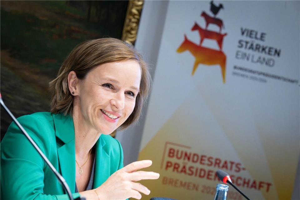 An der Spitze des Bundesrats - Was das Amt für Bremen heißt   Nancy Böhning übernimmt den Vorsitz der Europakammer des Bundesrats. (Archivbild)Sina Schuldt/dpa