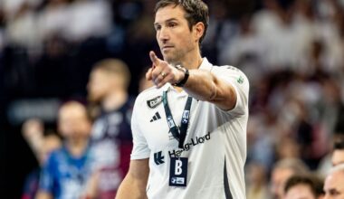 Trainer Torsten Jansen und der HSV Hamburg erlebten im Pokal in Dresden eine böse Überraschung. (Archivbild) Foto: Axel Heimken/