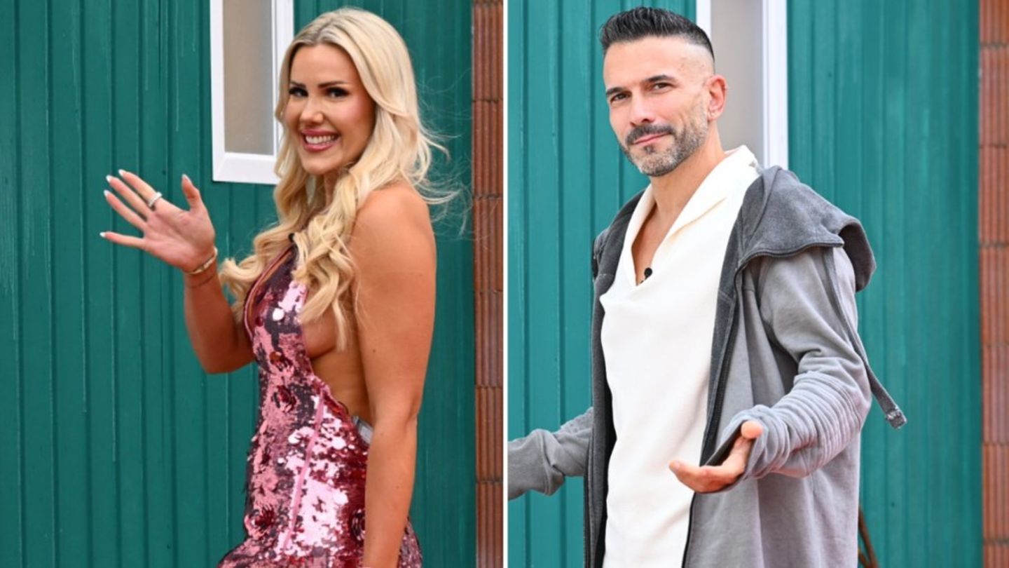 Marc Terenzi und Laura Blond beim Einzug in das "Promi Big Brother"-Haus.