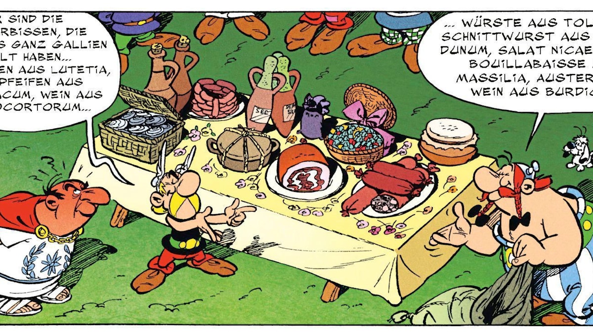 Kulinarik: Wie Asterix und Obelix sich durch Europa schlemmen