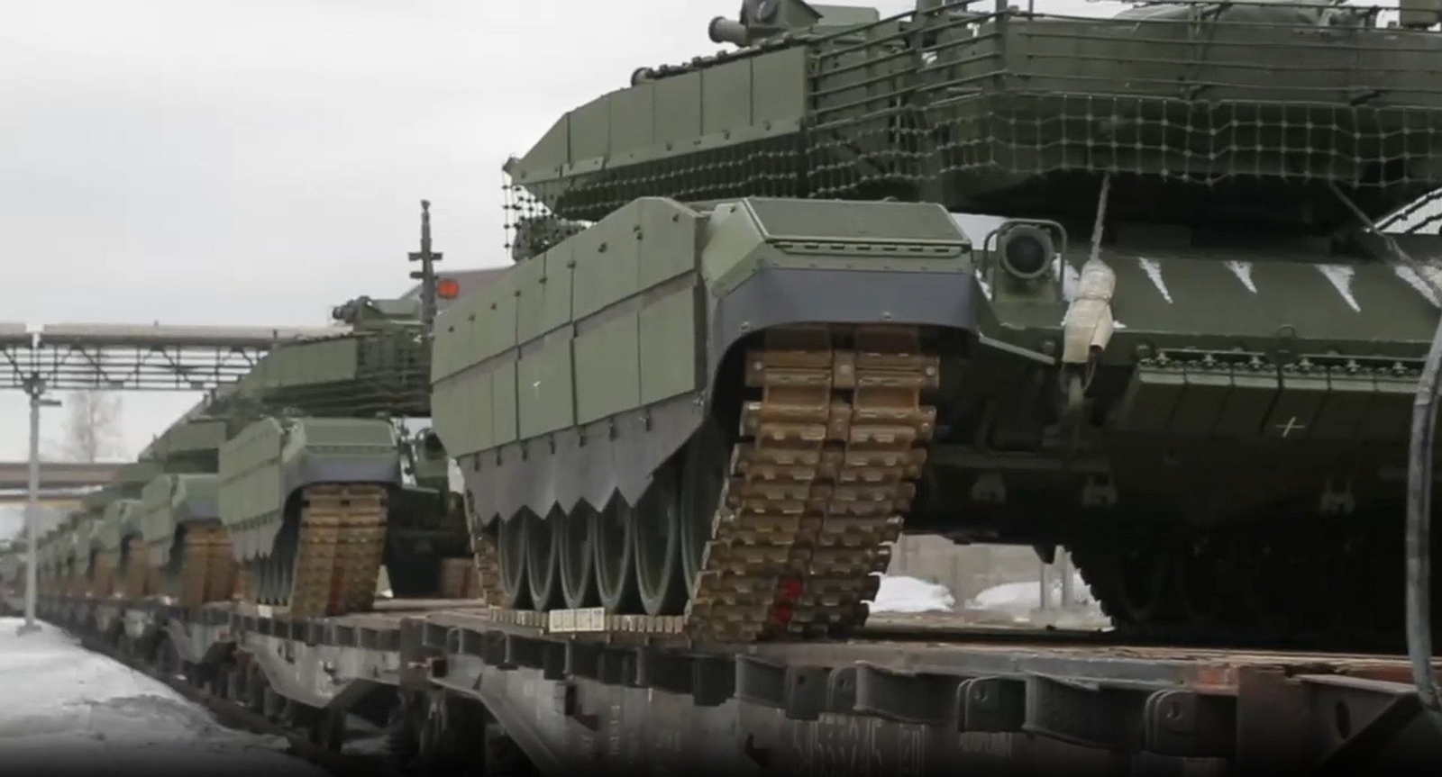 Russische Kampfpanzer – ©Archiv