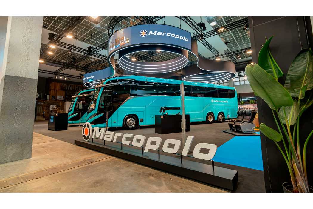 Marcopolo sieht seine Position nach der Busworld gestärkt - Busworld Europe, Unternehmens-, Wirtschaft- und Branchen-Nachrichten (sonst.), Strategie (Management), Reisebusse (wie Doppeldecker- und Luxusbusse) | News | busplaner - Technik - ÖPNV