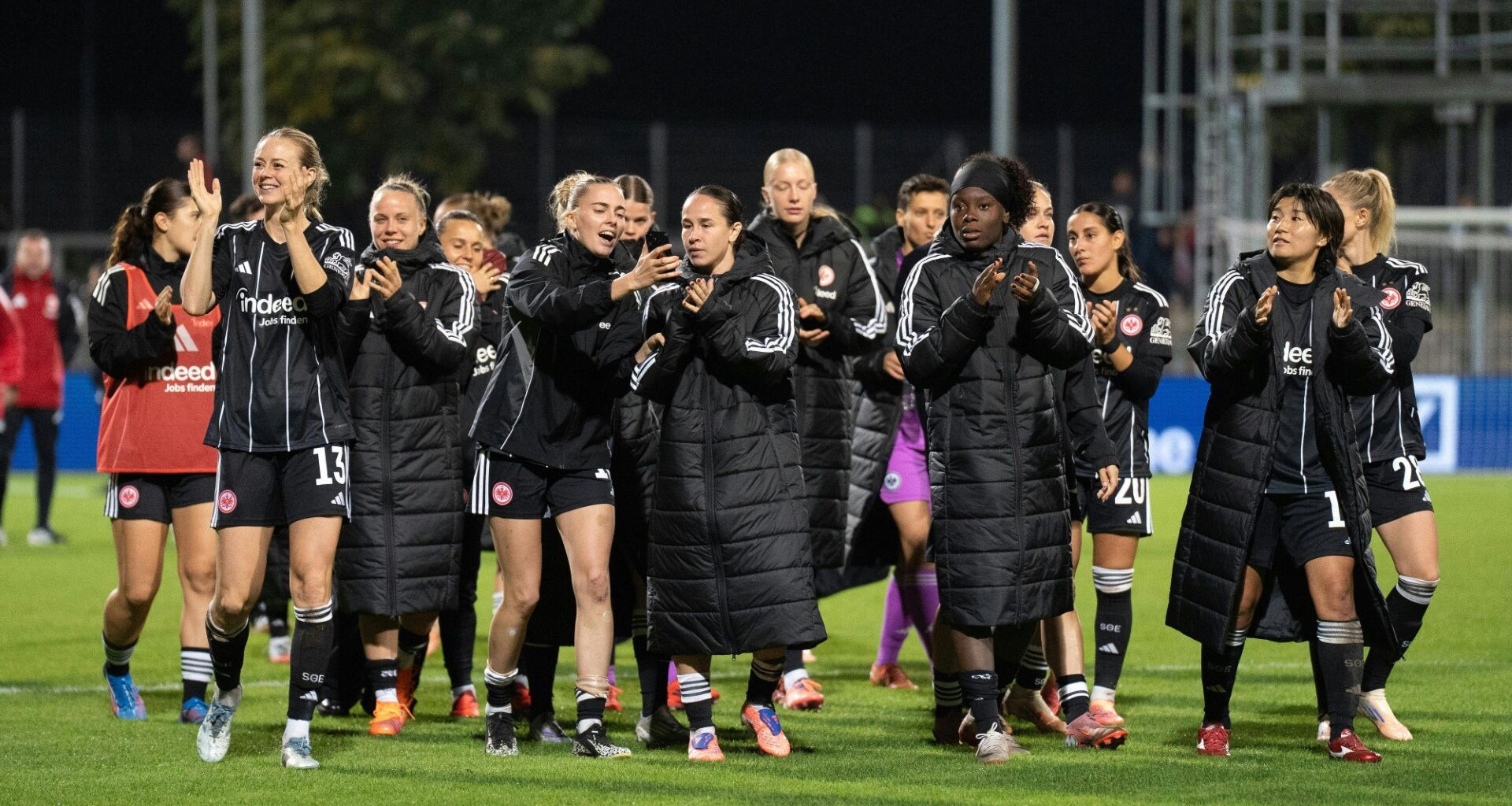 Eintracht Frankfurt im Achtelfinale des Europa Cups