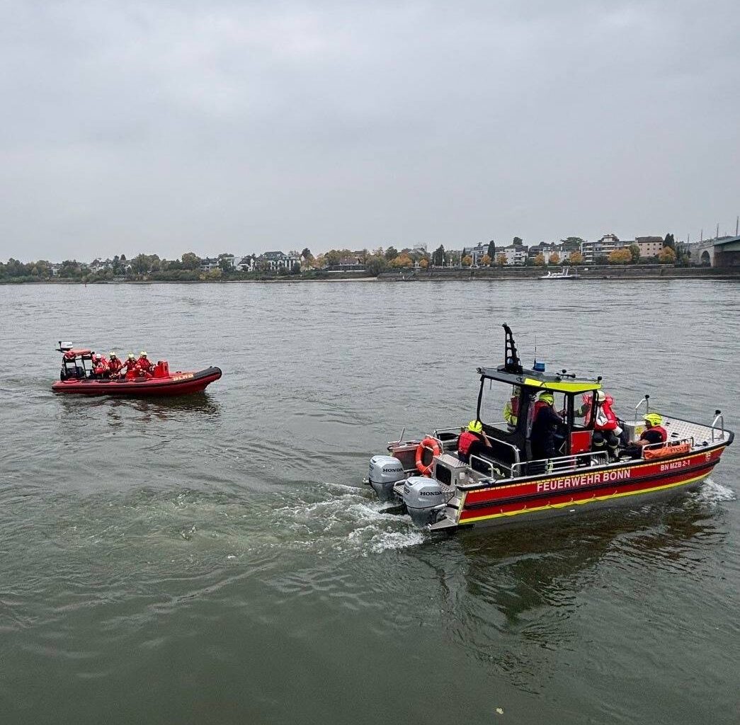 Erfolgreiche Wasserrettung in Bonn - Radio Euskirchen