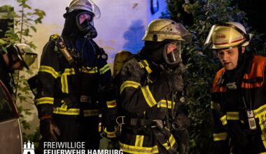 Feuer an der Steinbeker Hauptstraße