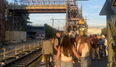 Regionalexpress blieb liegen und niemand kümmerte es