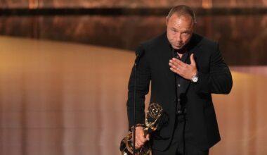 Stephen Graham wurde für seine Darstellung in "Adolescence" mit einem Emmy ausgezeichnet. (Archivbild) Foto: Chris Pizzello/Invi