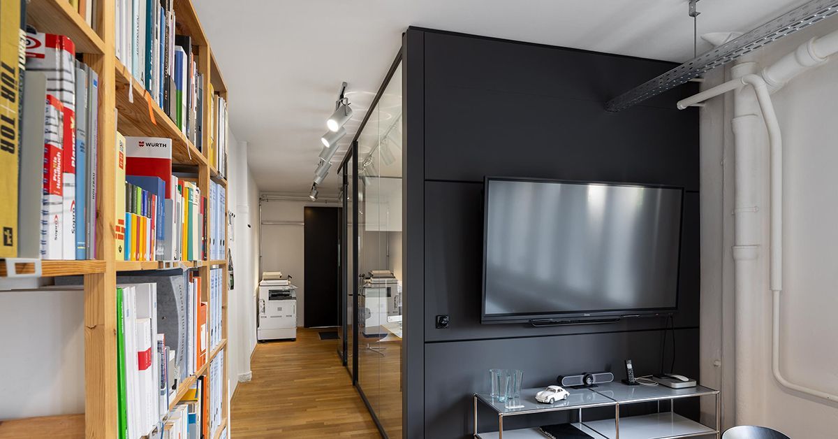 Feco-Systemtrennwände strukturieren neue Büroräume in Karlsruhe