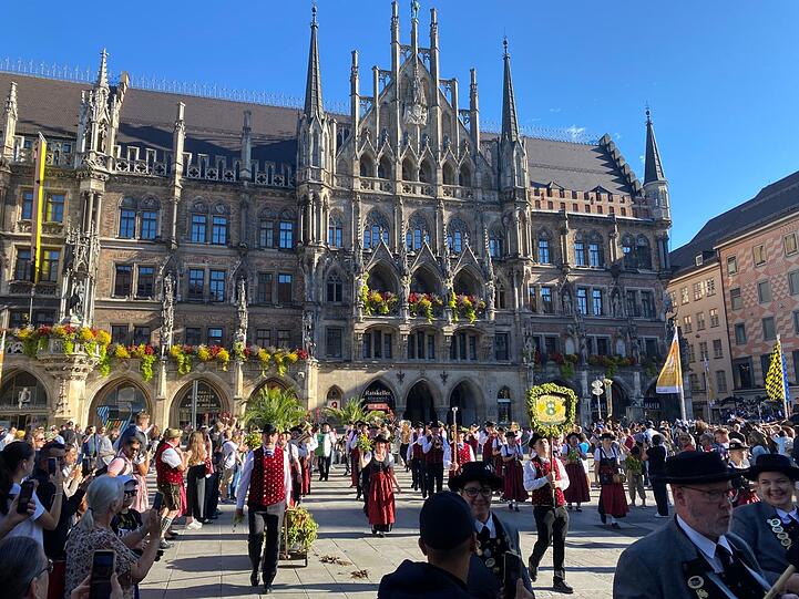 Vorfreude am Marienplatz. Vorfreude am Marienplatz.