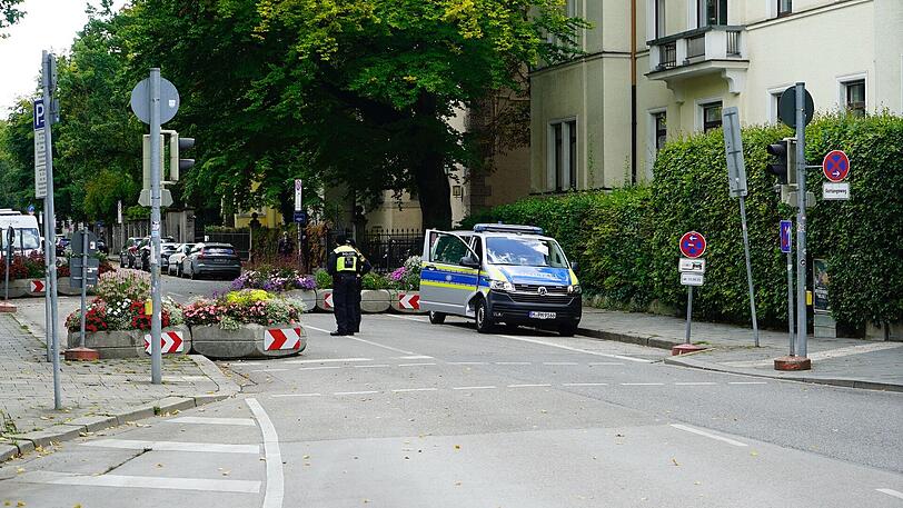 Polizei ist rund um den Bavariaring im Einsatz Polizei ist rund um den Bavariaring im Einsatz