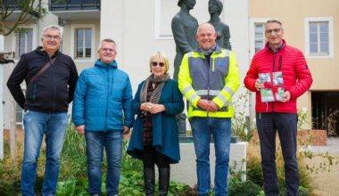 Erstes Teilstück des neuen Marktplatzes in Flöha freigegeben