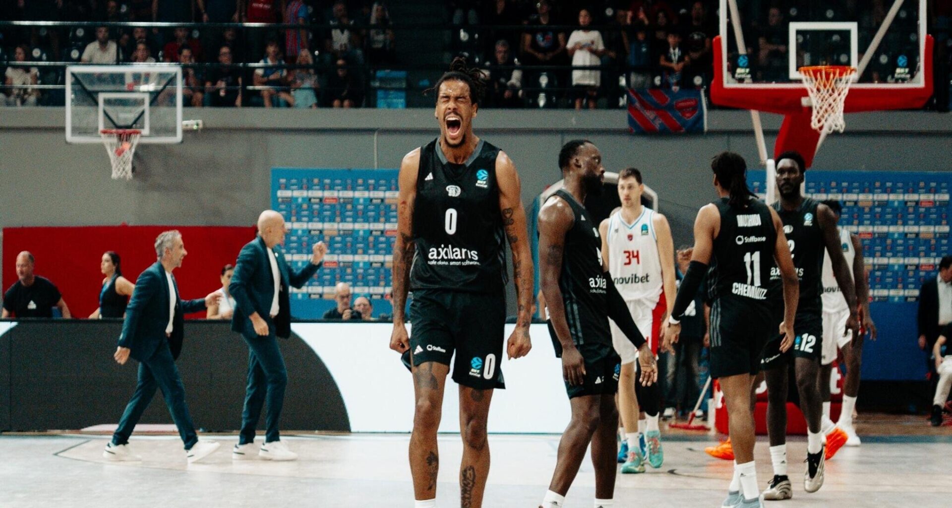 Niners Chemnitz verlieren Eurocup-Premiere im Hexenkessel von Athen