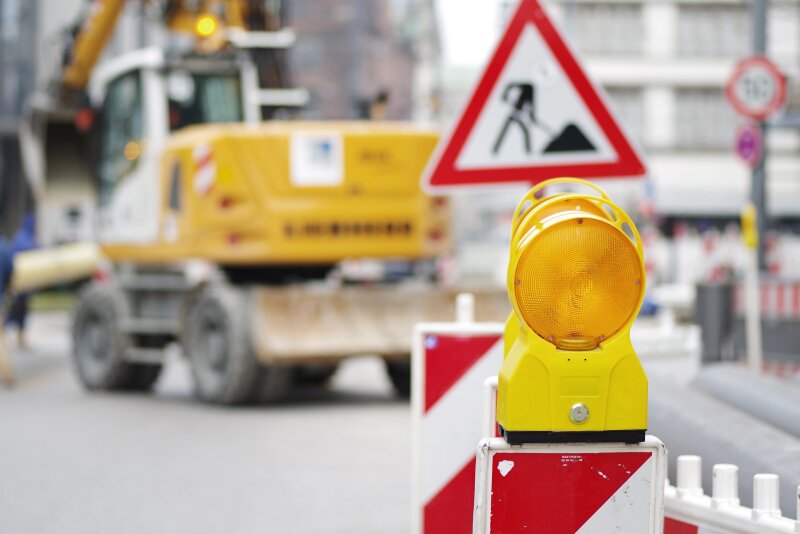 Neue Straßensperrungen in Chemnitz, Zwickau, Mittelsachsen und im Erzgebirge