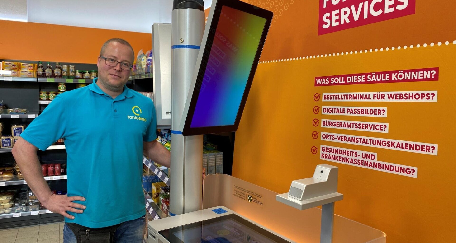 Führerschein bald am Ladentisch? So soll Digitalisierung im Dorfladen Falkenau gehen
