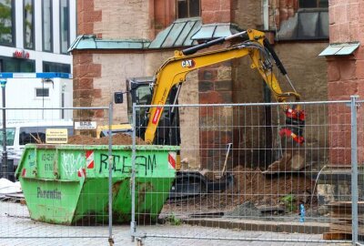 Verdächtiger Gegenstand in Leipzig gefunden: Polizei sperrt Bereich ab - Die Polizei sperrt derzeit den Fundort ab.