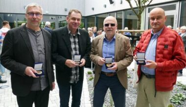 Motorradstadt Zschopau vergibt vier Ehrenmedaillen