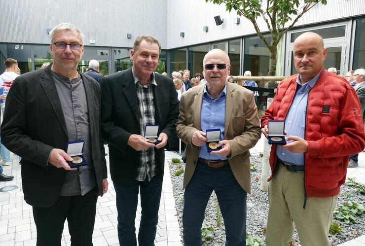 Motorradstadt Zschopau vergibt vier Ehrenmedaillen