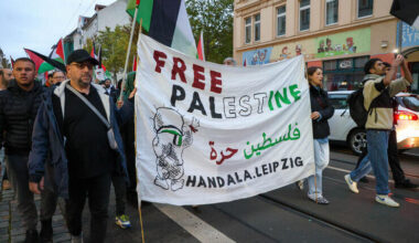1.500 Teilnehmende bei Demonstration von Handala in Leipzig