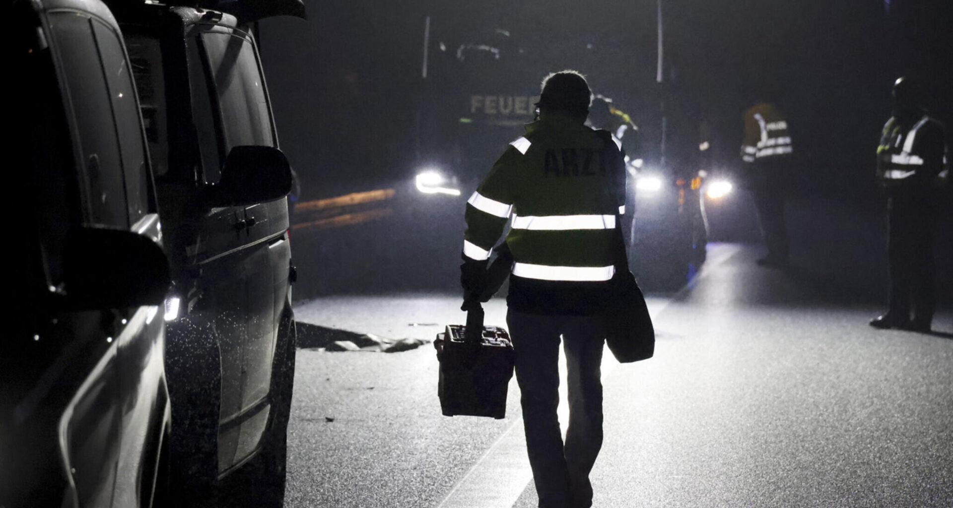 Mann an A 4 bei Chemnitz verstorben