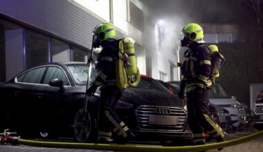 Nächtlicher Werkstattbrand in Chemnitz: Feuerwehr verhindert Schlimmeres