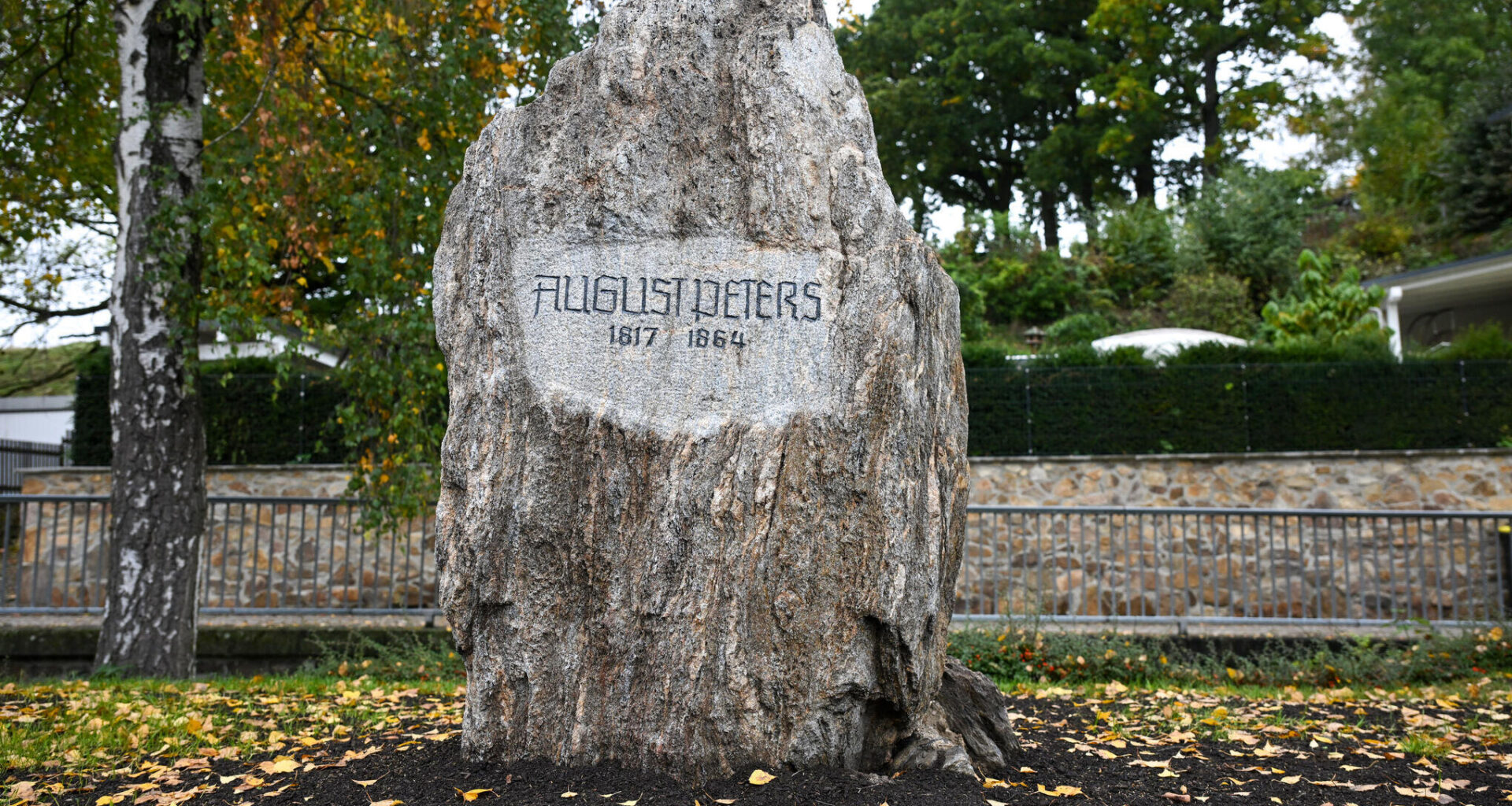 Denkmal in Taura würdigt August Peters