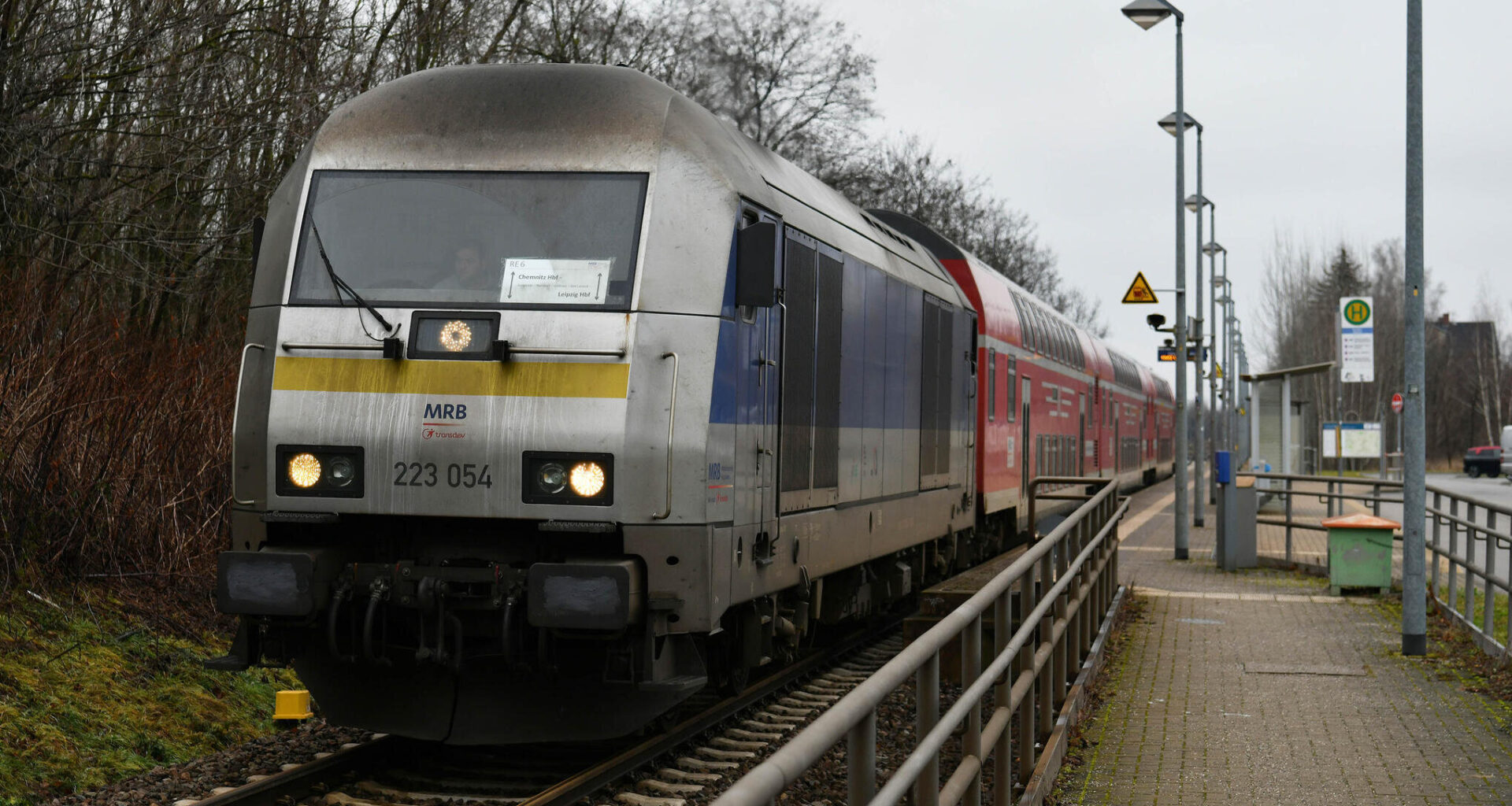 RE6 zwischen Chemnitz und Leipzig durch Pilzsammler ausgebremst