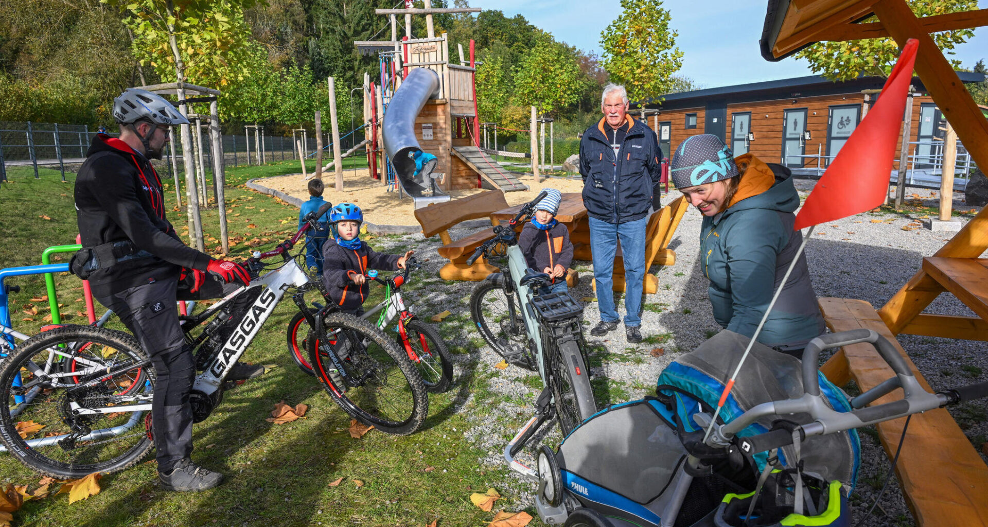 Neuer Biergarten am Chemnitztalradweg eröffnet