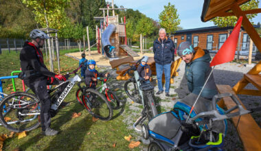 Neuer Biergarten am Chemnitztalradweg eröffnet