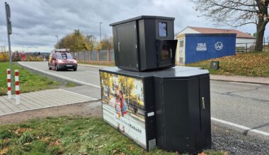 Der neue Superblitzer steht jetzt in Frankenberg