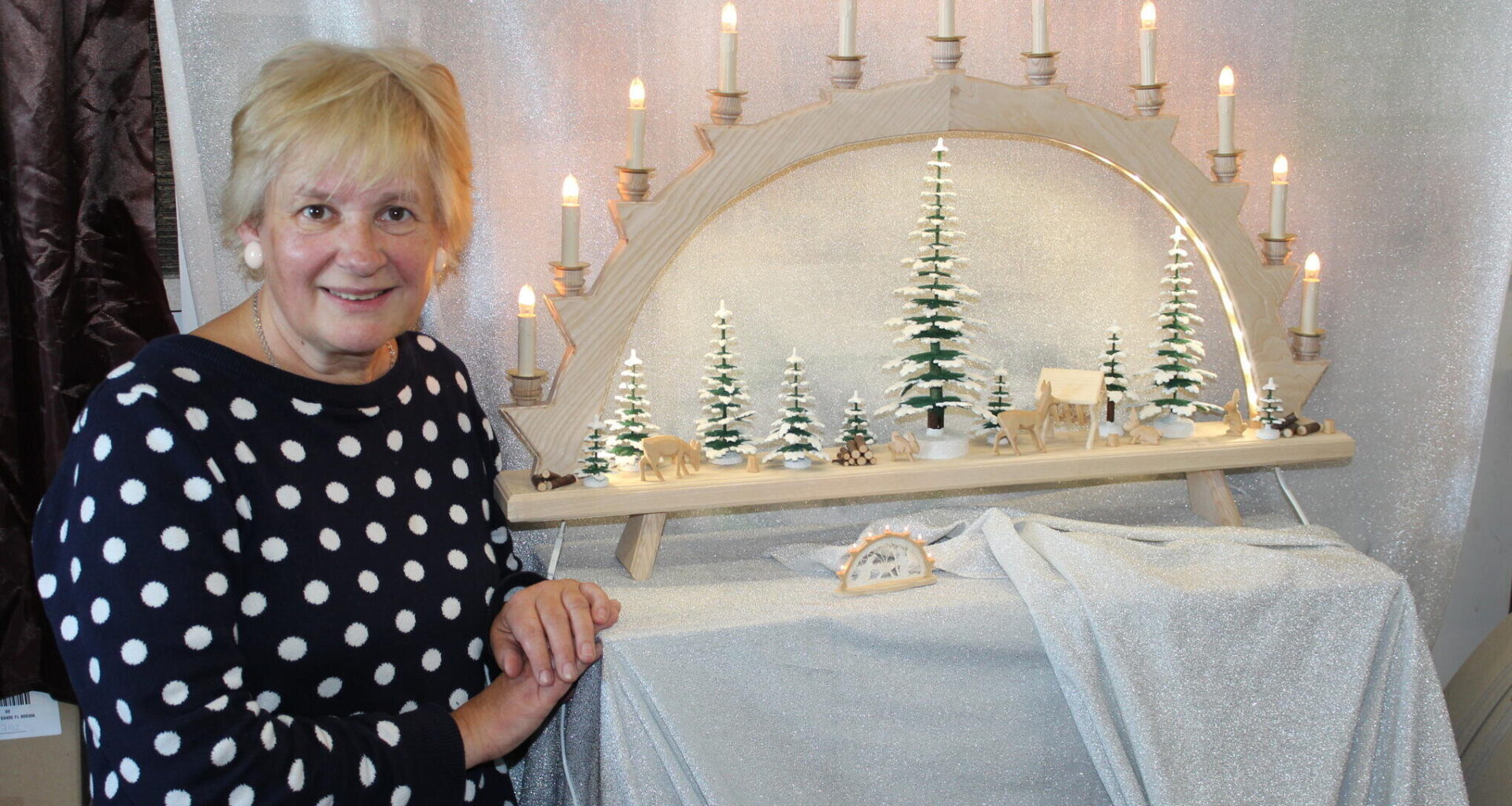 Am 14. Dezember soll in Stollberg der Schwibbogenkönig gekrönt werden