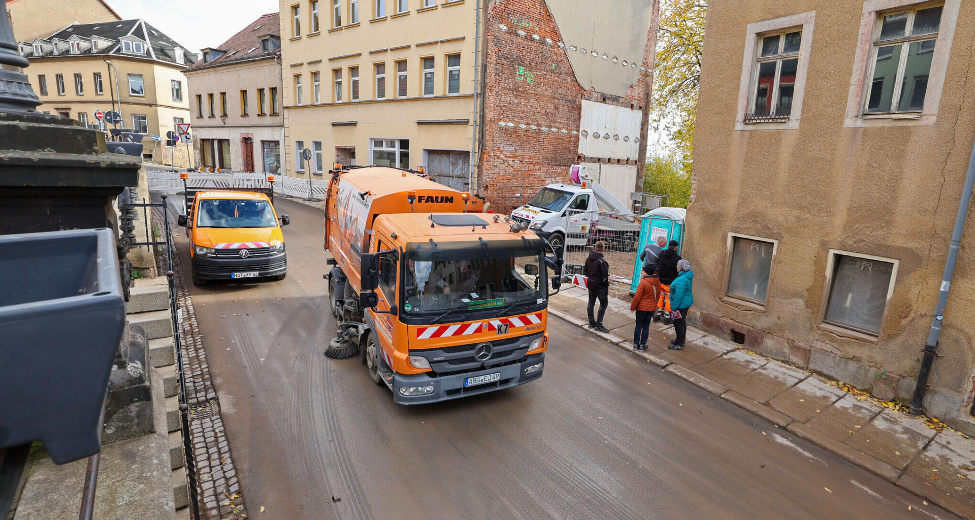 Vollsperrung der Dresdner Straße in Hohenstein Ernstthal wird aufgehoben